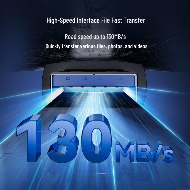 Lexar Мобильный USB-накопитель D300 с двойным интерфейсом USB 3.2 Type-C