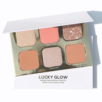 Палитра True + Luscious Lucky Glow — без талька — веганская — не тестировалась на животных — без парабенов. Многофункциональный хайлайтер, румяна и бронзер - 22 г