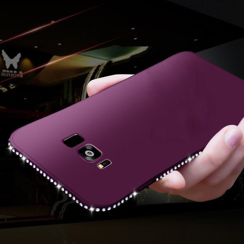Блестящий Кристальный Мягкий ТПУ Чехол-Обложка Для Samsung Galaxy S9s8 Plus
