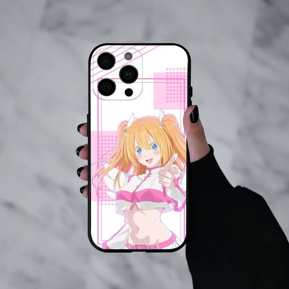 2.5 Dimensional seduction Amano Ririsa Phone Case For iPhone 17pro,16,15,14,13,12,11 Plus,Pro Max,XS,Soft Silicone Black Cover
