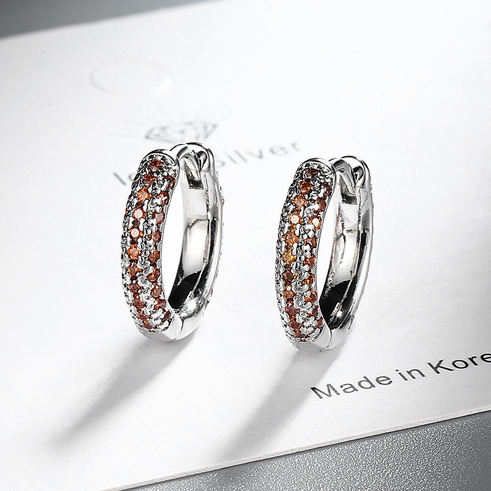 Lindon Fashion Copper Alloy Zircon Jewellery Drop Earrings For Women Wedding Party Gifts