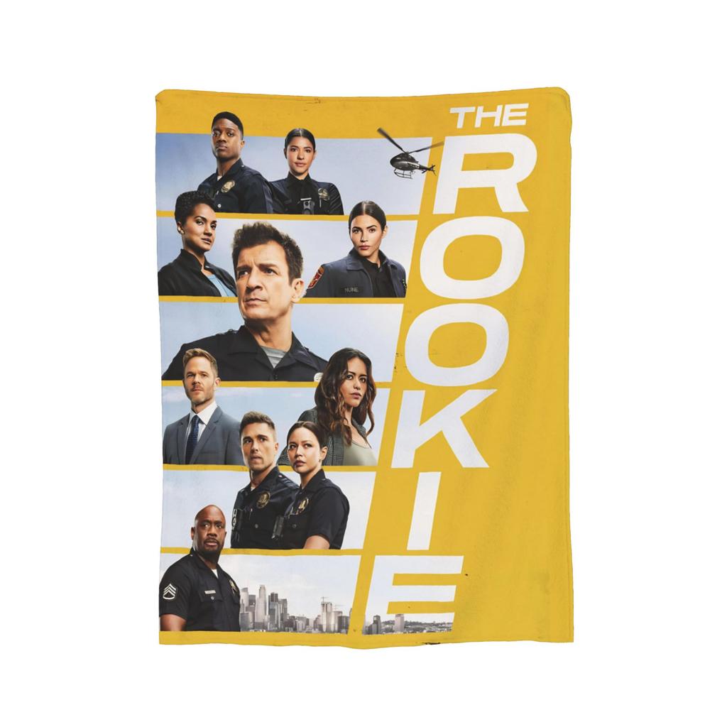 The Rookie Arrest Me But Make It Sexy Blanket  Flannel Throw Blanket Summer Air Conditioning Personalised Soft Warm Bedsprea,