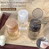 Nail Refillable Bottles Empty Press Pump Dispenser Nail Art Polish Remover Cleaner Makeup Bottle Manicure Tool
