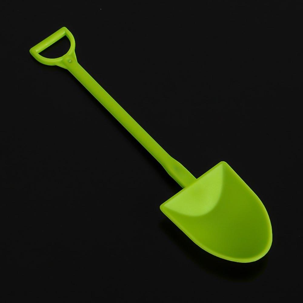 100pcs PP Plastics Spoon Thickened Ice Cream Shovel New Pastry Spoon Fork Yogurt