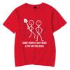 Casual Summer T-shirts for Men Women Some People Just Need A Pat On The Back Design Clothes Casual Short Sleeve Breathable Top