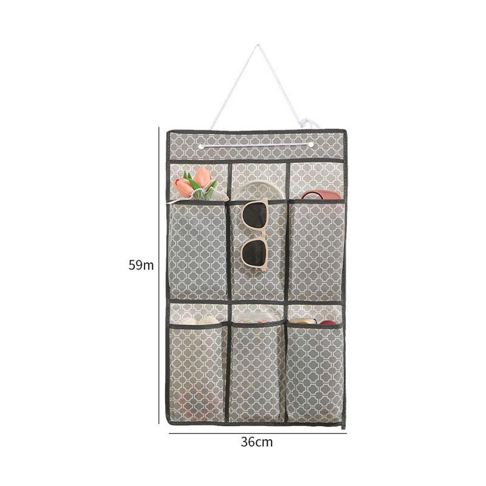 Multi-Layer Wall-Mounted Shoe Organizer Foldable Sundries Organizer Shoe Hanging Rack  Bathroom