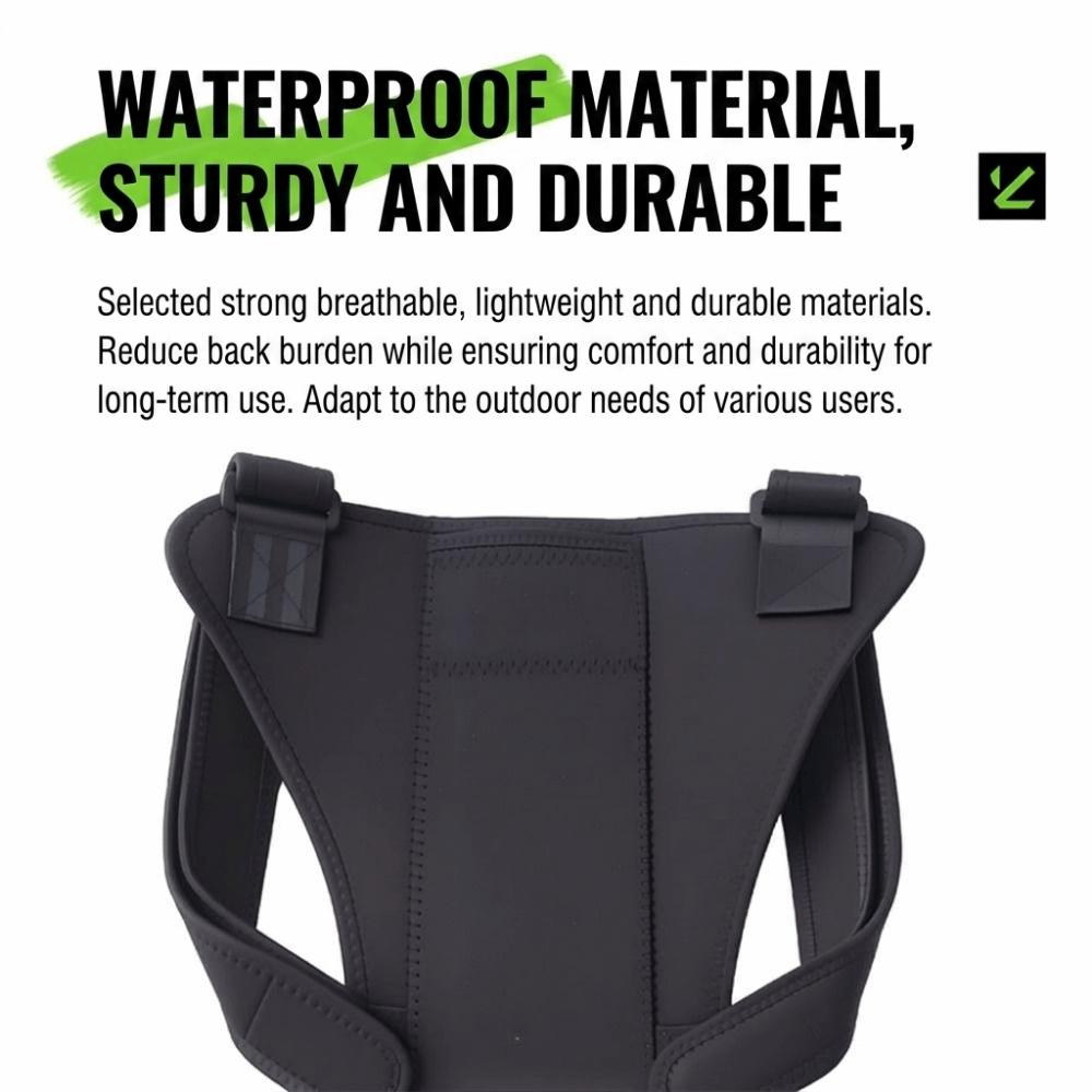 Wearable Backpack Umbrella Harness Body Mounted Back Harness Umbrella Frame Outdoor Travel