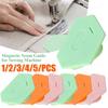 5-1 шт. Магнитная направляющая для шва Многофункциональный позиционер края Многоугольный Магнитный фиксатор стежка Для подгибов Швейная линейка Аксессуар для машины