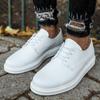 Chekich Мужская обувь Обувь Классические мужские коричневые цвета на шнуровке Костюм из искусственной кожи Белая подошва Модные роскошные кроссовки Высококачественные гибкие CH003