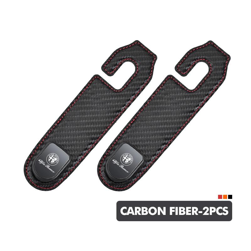 Car Rear Seat Storage Hanging Hook Handbag Clothes Bracket For Alfa Romeo 159 Giulietta Giulia 147 Mito 156 159 166 GT Stelvio