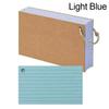 Horizontal Line Loose-Leaf Index Cards Double-sided Revision Cards Durable Binder Memo Book  Office