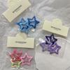 Cute Colorful Star BB Hair Clips For Girls Children Lovely Hair Decorate Women Y2K Snap Hairpins Kids Side Hair Barrettes Clip Hair Accessories