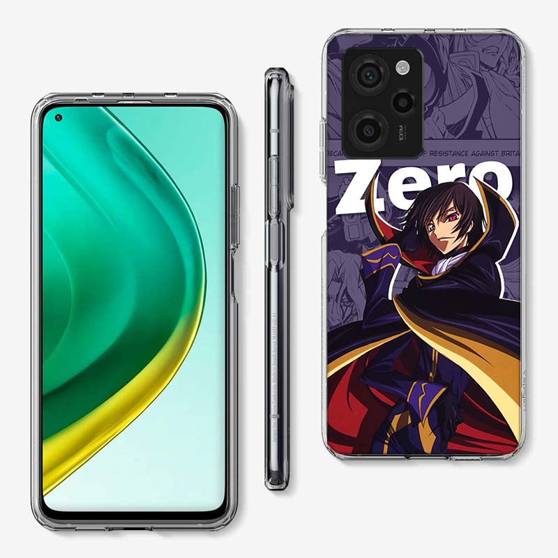 Код G-Geass Zero Аниме Чехол для телефона Для Xiaomi Poco F7 Ultra X7 X6 Pro M7 M6 M4 M3 X4 Mi 15 15T 14 14T 13 12T 12S 10T Pro 12 11 L