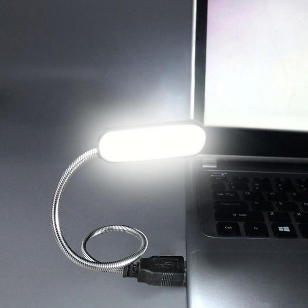 Новинка Защита глаз Гибкий USB Ноутбук Компьютер Студенческая Лампа Для Чтения Книжный Светильник Ночник Светодиодный