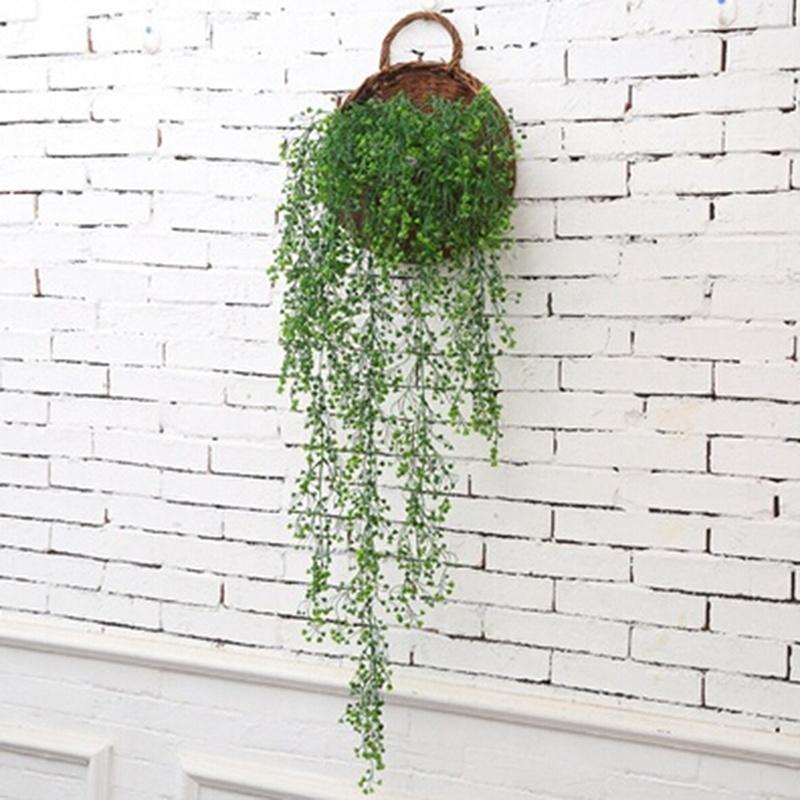 Настенные искусственные декоративные цветы ивы ротанга растение Wicke Bracketplant Vine Fake Greenery MIT
