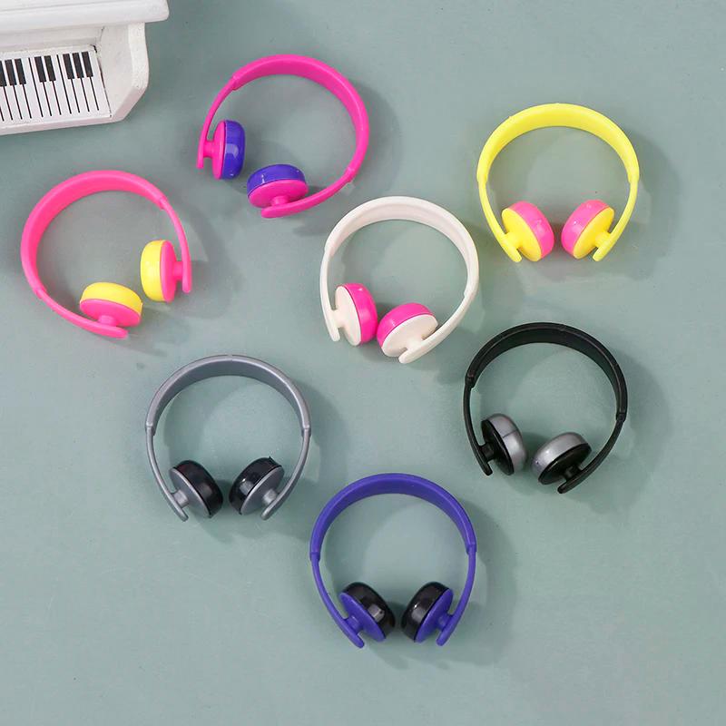 5 шт. Мини-гарнитура Игрушечные подарки DIY Солнечные очки Кепка-соломенка Шарф Украшения