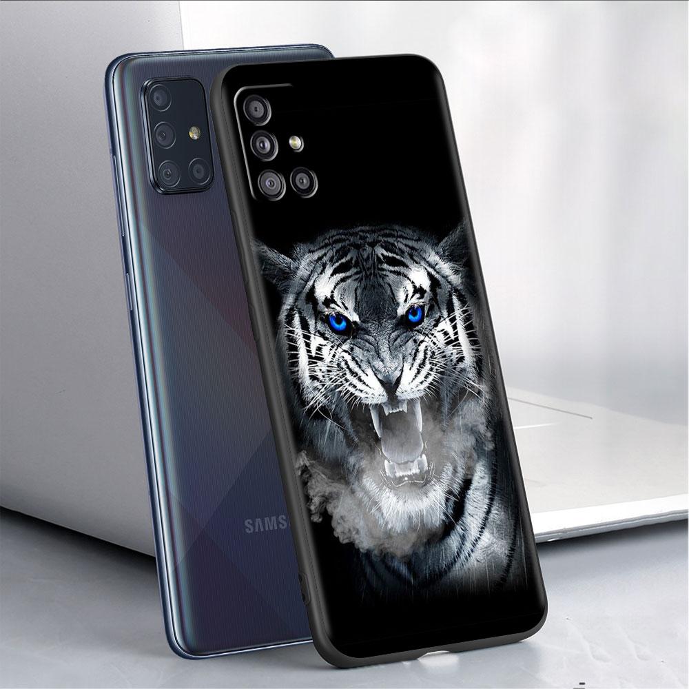 Чехол для Samsung Galaxy A52 A12 A51 A32 A21s A71 A53 A13 A32 A72 A31 A33 A22 A03 A41 Чехол для телефона Tiger Animal