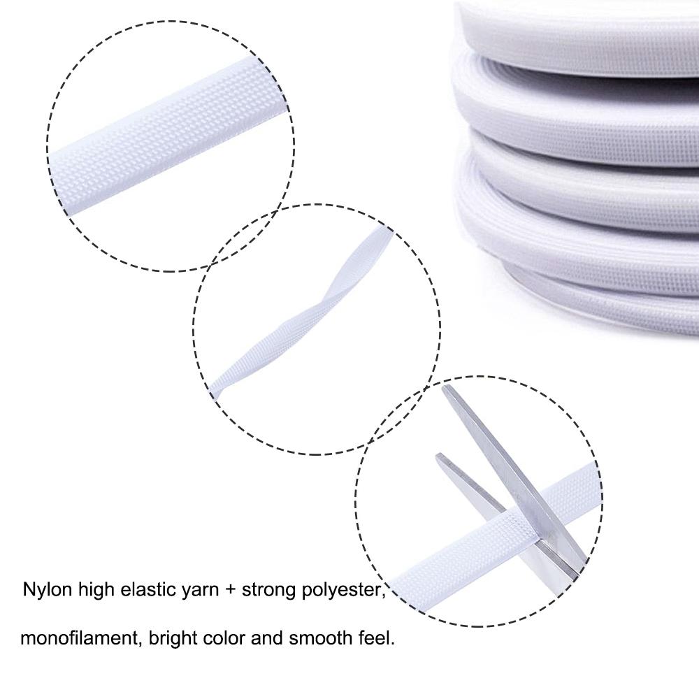 6mm-15mm wide polyester steel strips, used for sewing clothing accessories, bra underwires, wedding dresses, evening gowns, lingerie, hats (5 meters)