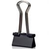 Deli 9545 Black Binder Clips 19mm