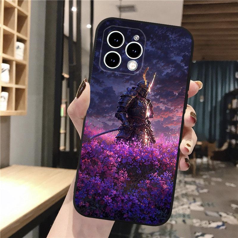 Чехол для телефона с изображением японского меча самурая Для iphone 17 Pro Max 17 Pro Air 16 15 14 13 Pro Max 15 16 Pro 15Plus