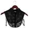 Fashion Lace Detachable Shirt Fake Collar False Tie Clothes Accessories Lapel Blouse Top