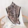 Fashion 90Cm Magpie Twill Silk Women Scarf Beach Sunscreen Foulard Shawl Female Hair Hijab Wraps Neckerchief Bandanda Echarpe