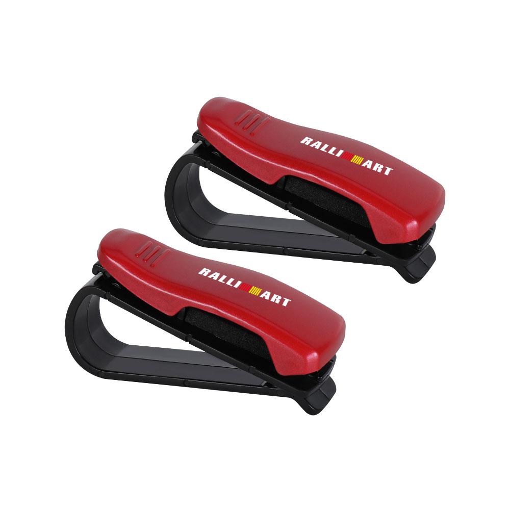 Car Eyeglass Holder Glasses Storage Clip For Mitsubishi Outlander L200 Lancer EX Asx Pajero Colt Galant RALLIART Triton