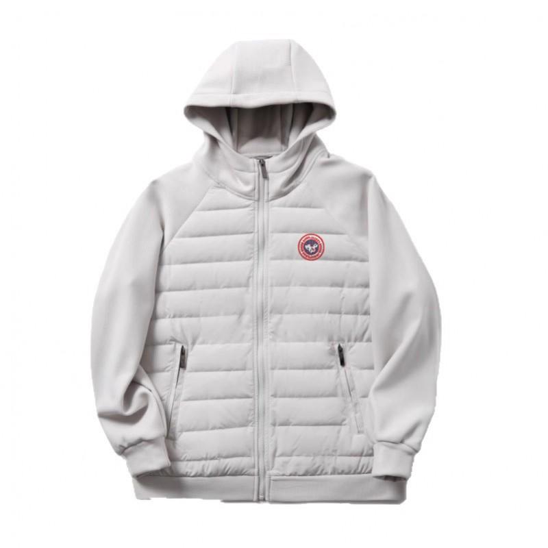 2025 Mens Hooded Thick Warm Cotton Coat High Quality Embroidery Casual Urban Style