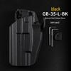 Left-Handed Tactical Quick Release Waistband Holster Prop