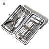 1 Set Stainless Steel Nail Clipper Plating Procedures Stylish Toenail Fingernail Manicure Cutters