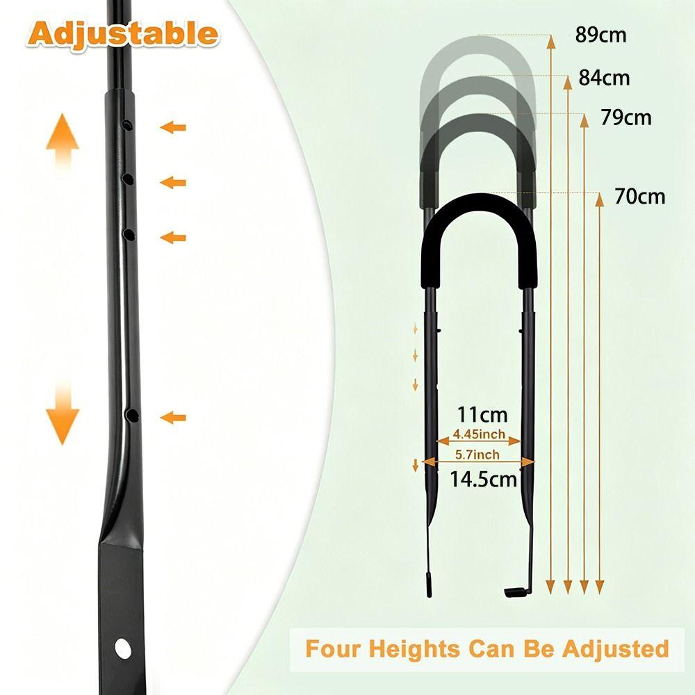 Parent-Assisted Bike Training Handle Height Adjustable Balance Bikes Handlebar Toddler Bike