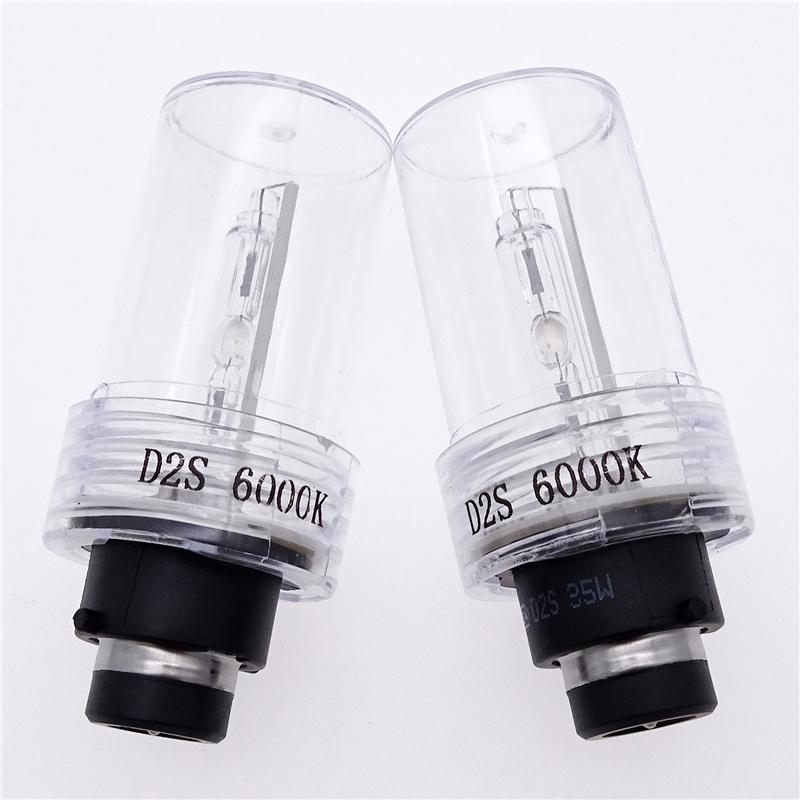 2 шт. для комплекта фар, лампа D1S D2S D3S D4S D1R D2R D3R D4R 6000K 4300K автомобильная HID лампа ксеноновая лампа для фар мигающий свет