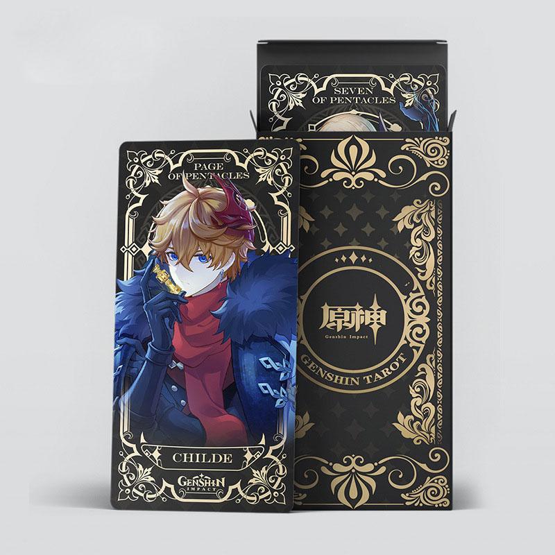 Новое поступление Genshin Impact Tarot 56 шт.