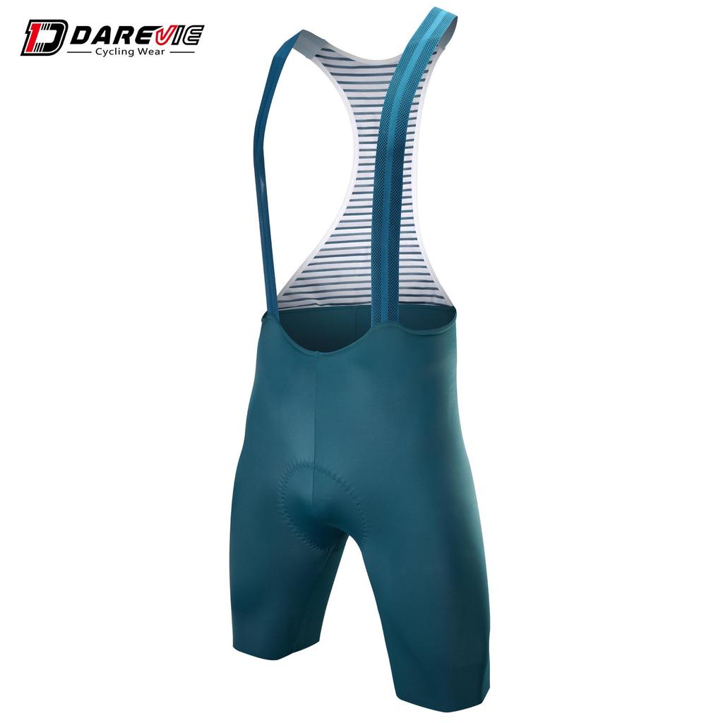 Летние велосипедные шорты-бибы Yongwei Darevie с противоскользящим эффектом - Высокоэластичные, цельные для горного/шоссейного велосипеда.