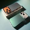 Роскошный матовый чехол с градиентным покрытием цвета Аврора для iPhone 17 16 15 14 Pro Max 13, жесткая задняя панель, противоударный, блестящий, ослепляющий чехол