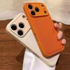 Vogue Чехол из личи-кожи для мобильного телефона для iPhone 17Pro 16 15 Plus 14 13 12 11 17 Pro Max iPohne Air Задняя броня с TPU-рамкой