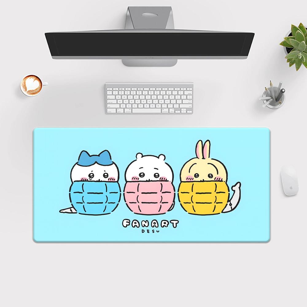 Коврик для мыши Chiikawa Cartoon, игровые аксессуары, коврики для мыши, милый коврик для мыши, подставка под журнальный столик Game Office