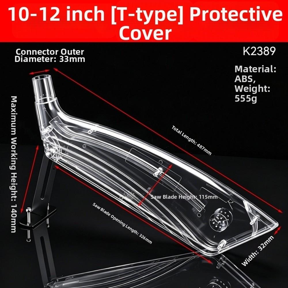 Transparent Saw Blade Guard Dust-proof Table Saw Guard New Dust Collection Cover Woodworking