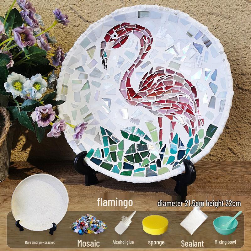Набор для создания мозаичной тарелки своими руками: Тимбилдинг, Детские подарки, Развивающий декор для родителей и детей, Украшения и игрушки.