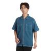 [Extra Large] Stitched Zip-Up Short Sleeve Work Shirt STITCHED ZIP UP S/S WORK SHIRT