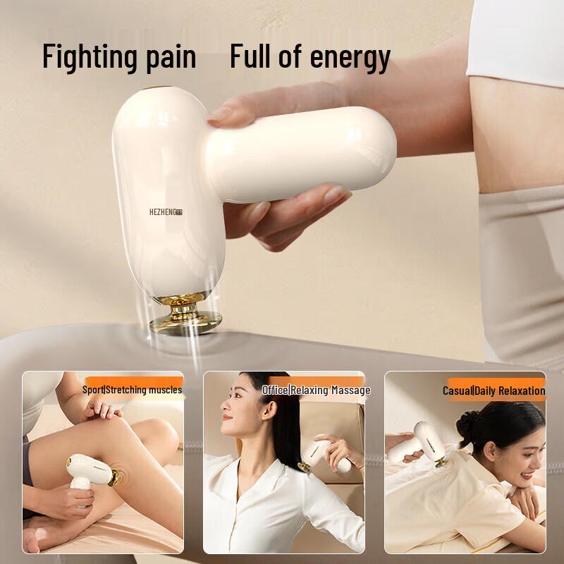 Hézhèng Mini Portable Deep Tissue Massage Gun