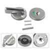 Indicator Door Lock Public Toilet WC Hardware Latch For Bathroom Occupied Vacant Engaged Deadbolt Dressing Room Door Lock