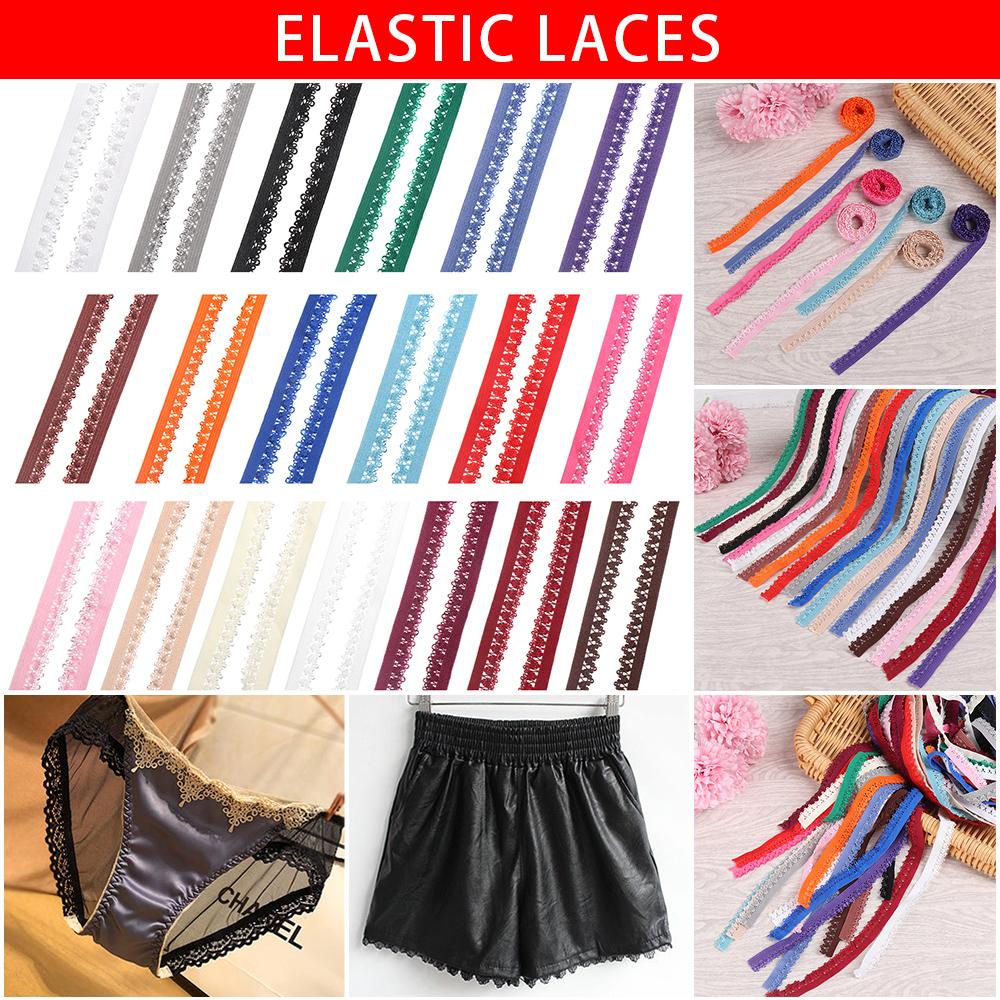 Лента DIY Шитье Одежда Нижнее белье Материал Эластичная Кружево Эластичность Шнурки Отделка Отделочные материалы