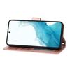 For Samsung Galaxy S26 Case Zipper Pocket Leather Phone Cover with Crossbody Shoulder Strap