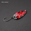 5 Pcs/Set 1.5G 2.5G 3.5G 5G Weight Spoon Fishing Lure Small Stream Lure  Trout Fishing