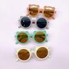 Солнцезащитные очки Vintage Bear Matte Wind, Cute Boy, Girl, Child, UV Protective, Детские солнцезащитные очки