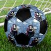 1pc Demon Slayer Kimetsu no Yaiba Football Soccer Ball Size 5 Indoor Soccer Ball Fashion Colorful  Backyard Game -Great For Sports Fans Gift HE9