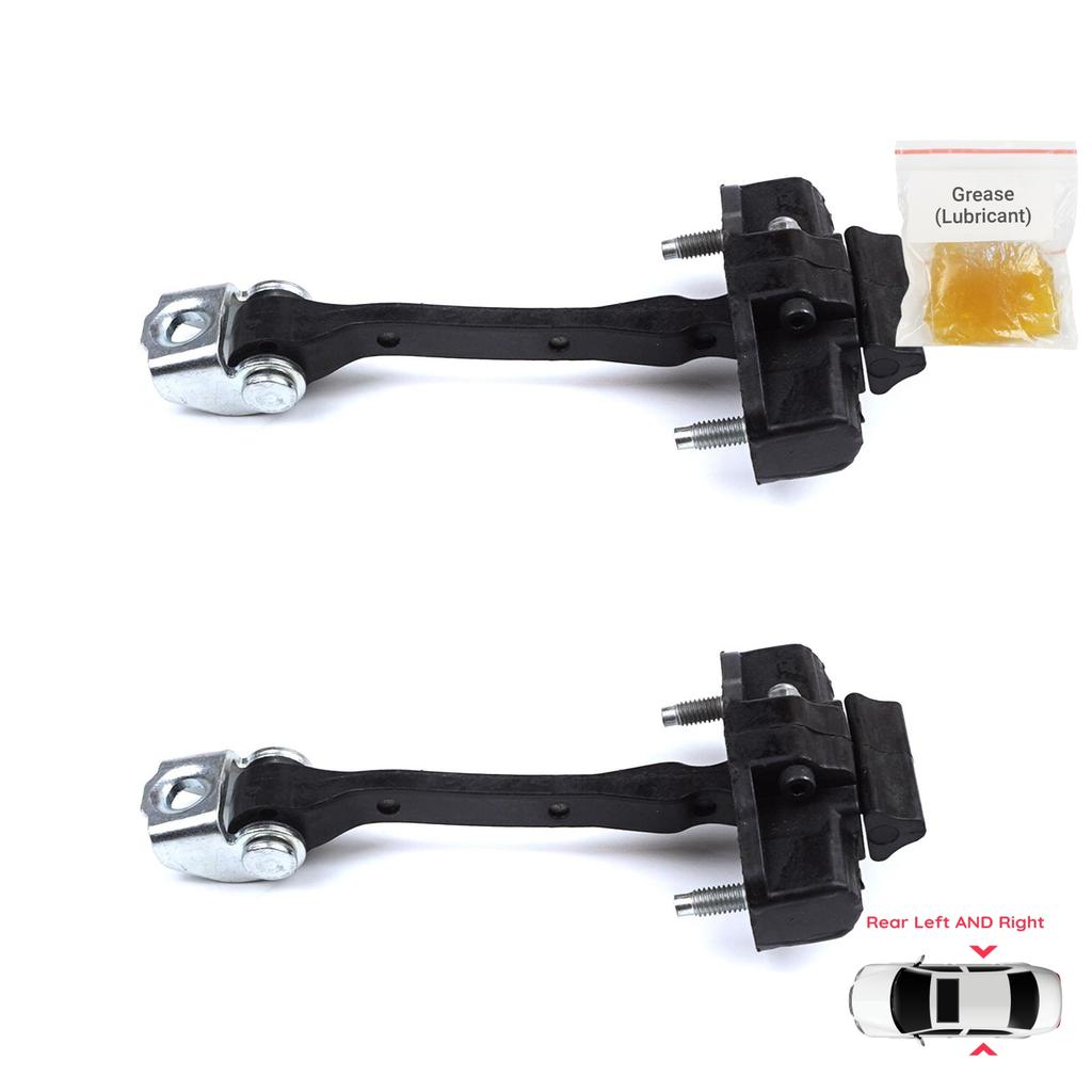 BDP1311-1 2 Pieces Rear Door Hinge Stop Check Strap Limiter for Citroen C4 Cactus 2014-On 9801290880