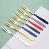 Practical Easy To Clean Picking Food Lightweight Food Grade Snack Fork Kitchen Tools Fruit Fork