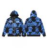 Unisex Streetwear Hooded Zip-Up Sweatshirt Jogger Set Cotton Loose Fit Casual Outfit